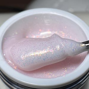 Aurora Reflective Nail Extension Gel: HEMA Free Builder Gel