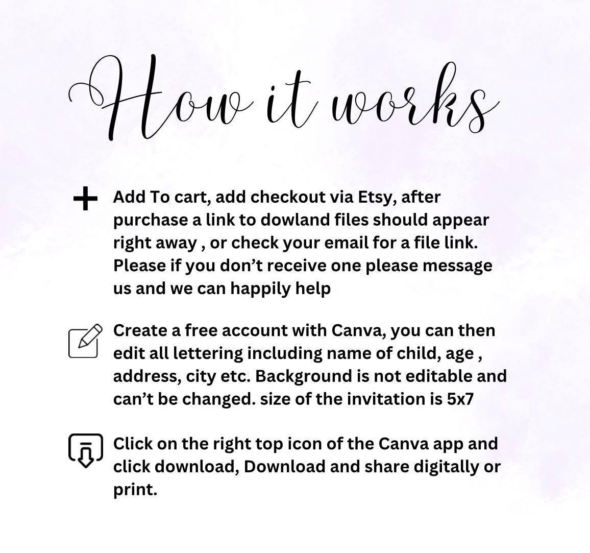 Digital Invitation File (5x7)
