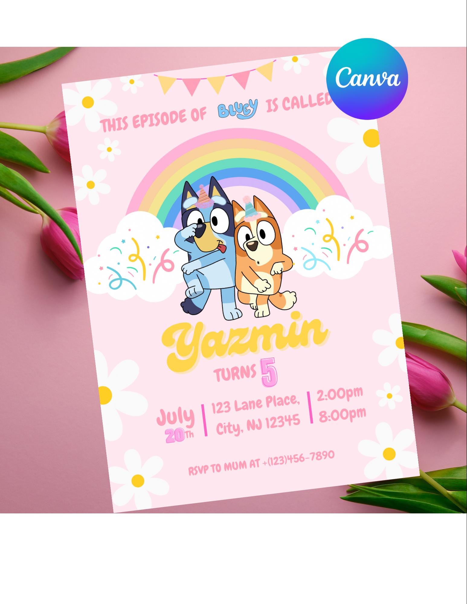 Digital Invitation File (5x7)