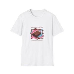 Camiseta del Día de la Madre / Maestra del Abrazo, Campeona de la Merienda / Amo a Mamá Chocolate / Camiseta Unisex para Hombre y Mujer / Mamá Ama las Meriendas y los Niños