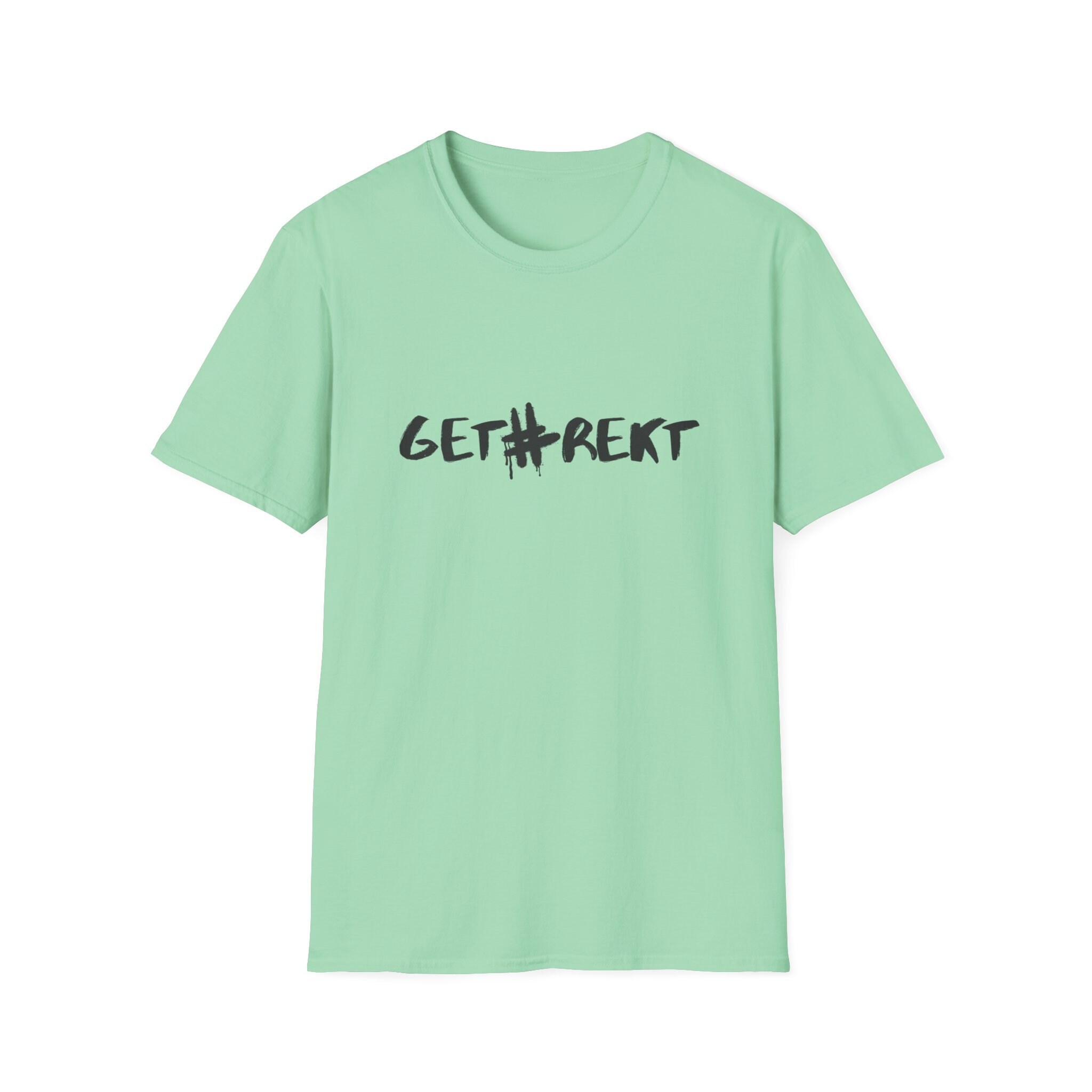 Get Rekt T-shirt: Minimalist Slang Graffiti Tee - Etsy