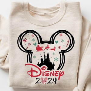 Disney Christmas Matching Shirt, Christmas Disney Sweatshirt, Christmas Family Shirts, Disney Matching Shirt, Christmas Sweatshirt