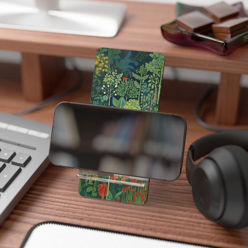 Blooming Forest Mobile Display Stand for Smartphones and Mobile devices for your desk or travel image 4