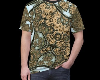Psychedelic Shirt For Men Unisex T-Shirt Psytrance Clothes Geometric T Shirt Festival Clothing Trippy Tshirt Cool Gift For Men