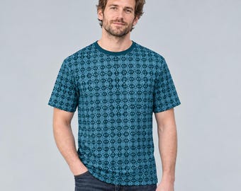 Men's Psychedelic T-Shirt: Sacred Geometry, Psytrance Festival Clothing