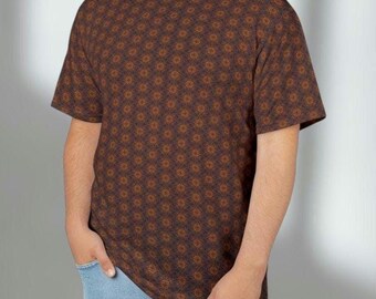 Aztec Psychedelic Shirt For Men Unisex T-Shirt Psytrance Clothes Geometric T Shirt Festival Clothing Trippy Tshirt Cool Gift For Men