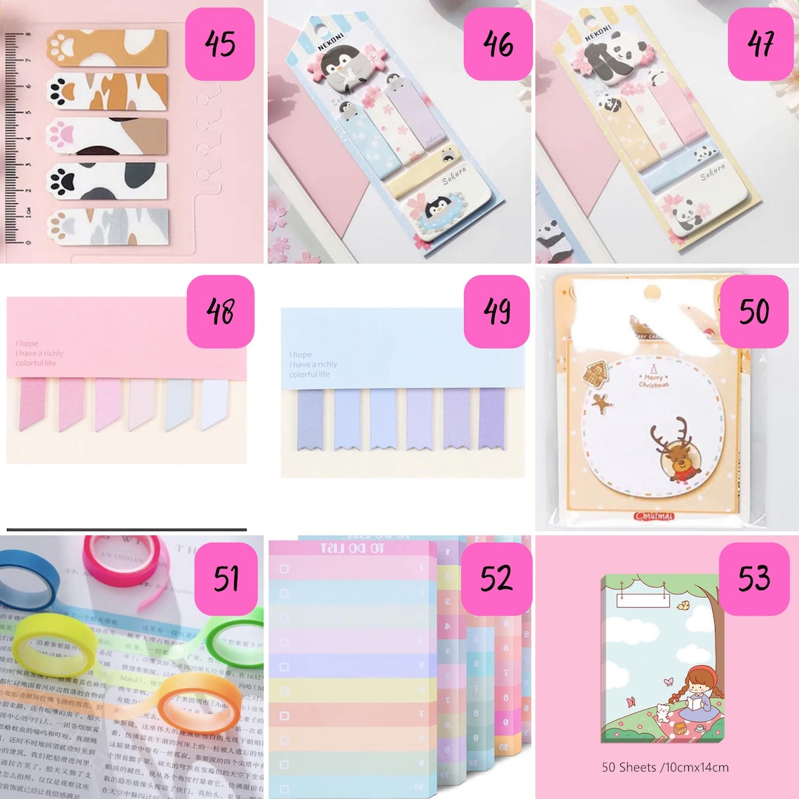 Sticky Notes Anotation Annotation Tabs, Page Marker, Index Tabs, Sticky Notes, Annotation Kit ...