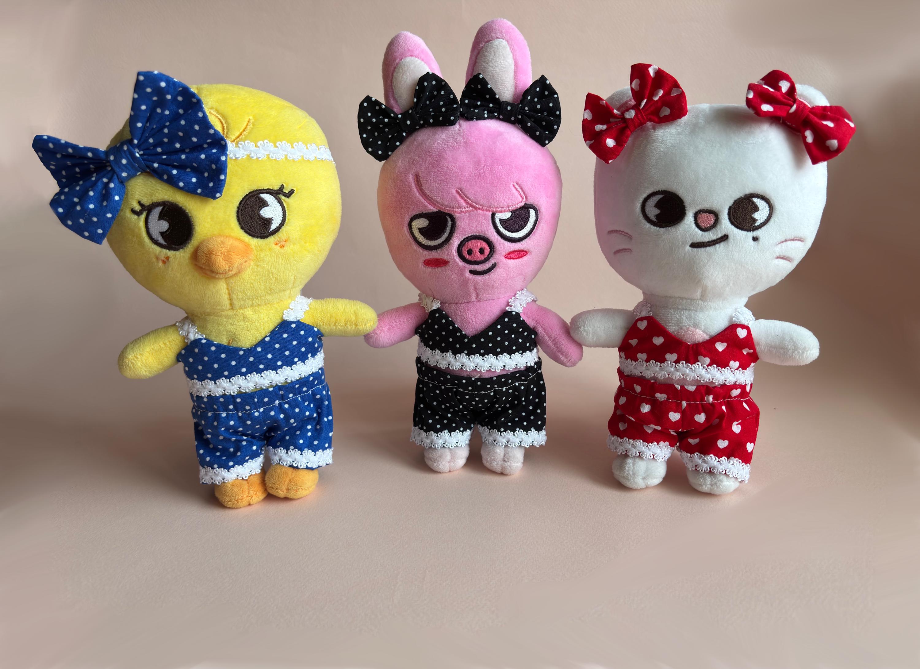 Summer Beach Set for Skzoo, Beach Clothing for Skzoo, Stray Kids