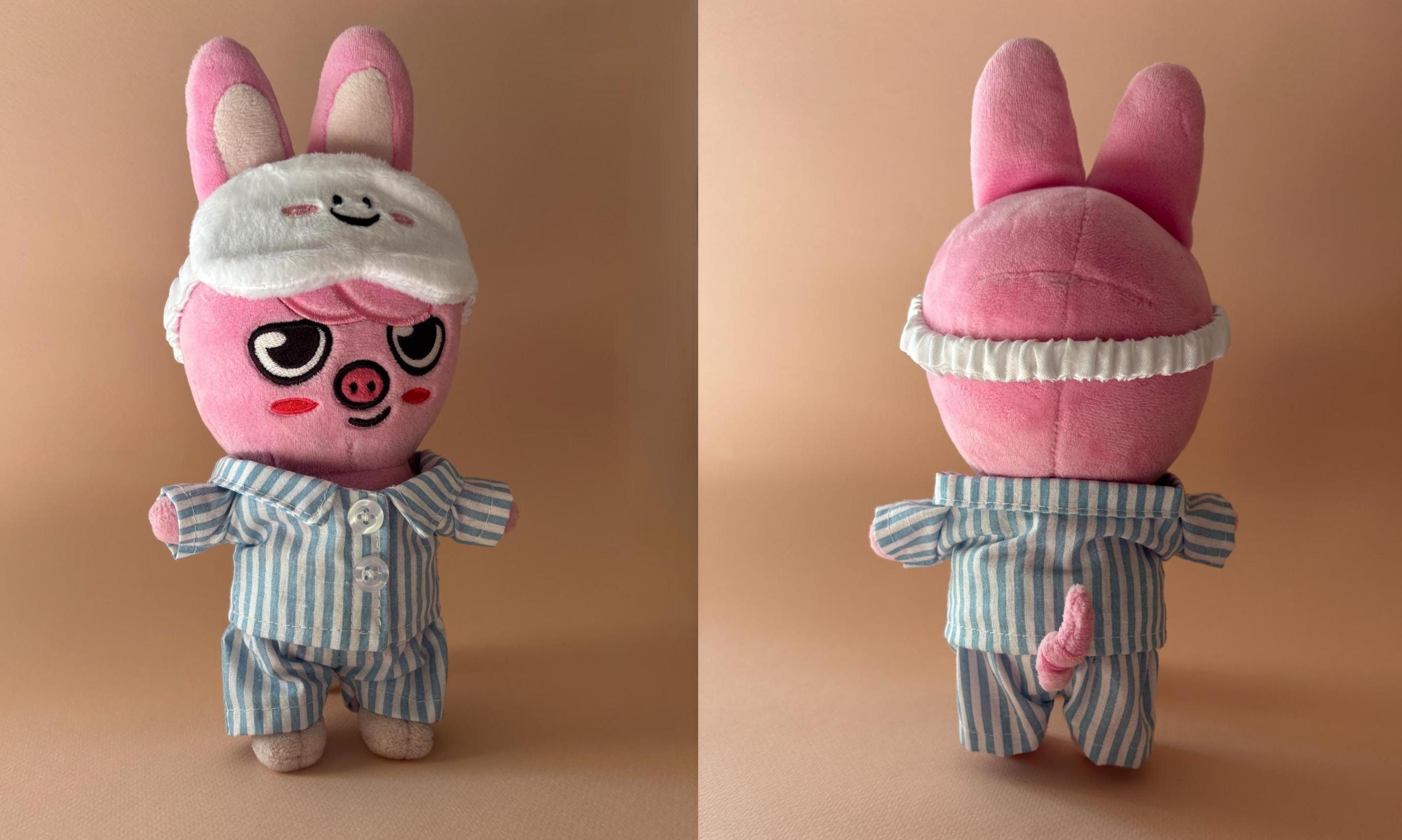 Pajama Set for Skzoo, Collectible Outfit for Plushies Skzoo, Stray