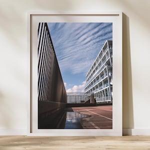 Fine Art Photography Print | Scandinavian Minimalist Wall Art | Artful Modern Decor | Museum Quality Photo Poster – &#39;Parallel Perspectives&#39;