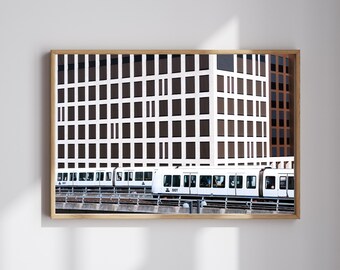 Framed Photography Art | Museum-Quality Fine Art Print | Copenhagen | Premium Wood Frame with Real Glass | Ready-to-Hang | ''Metropolis''