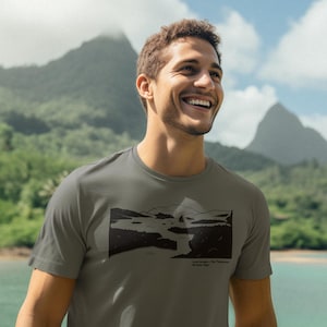Camiseta para hombre Wild Kindness Loch Lomond, Parque Nacional del Reino Unido, confeccionada en algodón orgánico