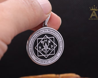 Mammon Pendant Silver Pendant Silver 925 Silver Mammon Pendant Charm of Money