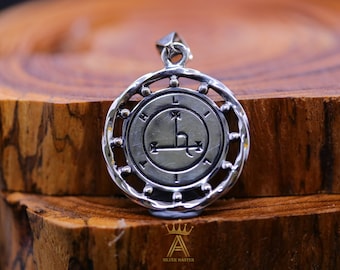 Lilith Pendant Signet of Lilith Silver Pendant silver 925 Lilith Sign
