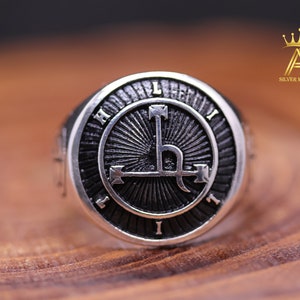 Seal of Lilith Ring Silver Lilith Ring Silver 925 Lilith Signet Ring Lilith Ring