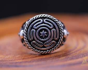 Hecate Ring Hecate's Wheel Ring Silver Hecate's Wheel Ring Silver 925