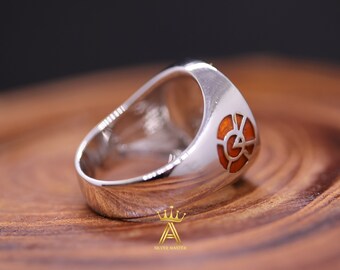 CROSS - CUSTOM PAINT RING /SILVER×ORANGE 楽天市場】WEIRDO JEWELRY×AMEIRCAN WANNABE「CROSS - CUSTOM