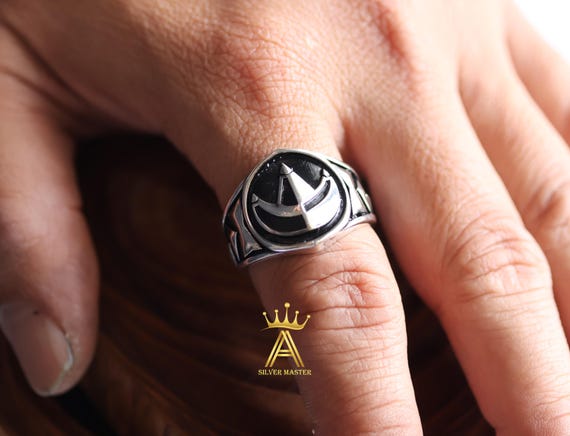 Dragonzord Claw Sterling Silver Ring, Black Oxidized Finish - Etsy