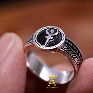 Hades Ring Silver Hades Ring Hades Signet Ring Silver 925 Hades Jewelry