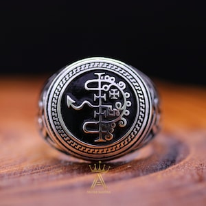 Asmodeus Ring Silver Asmodeus Ring Silver 925 King Asmodeus