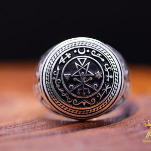 Lilith Ring Lilith Symbol Ring Silver Lilith Ring Silver 925 Lilith