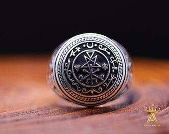 Lilith Ring Lilith Symbol Ring Silver Lilith Ring Silver 925 Lilith