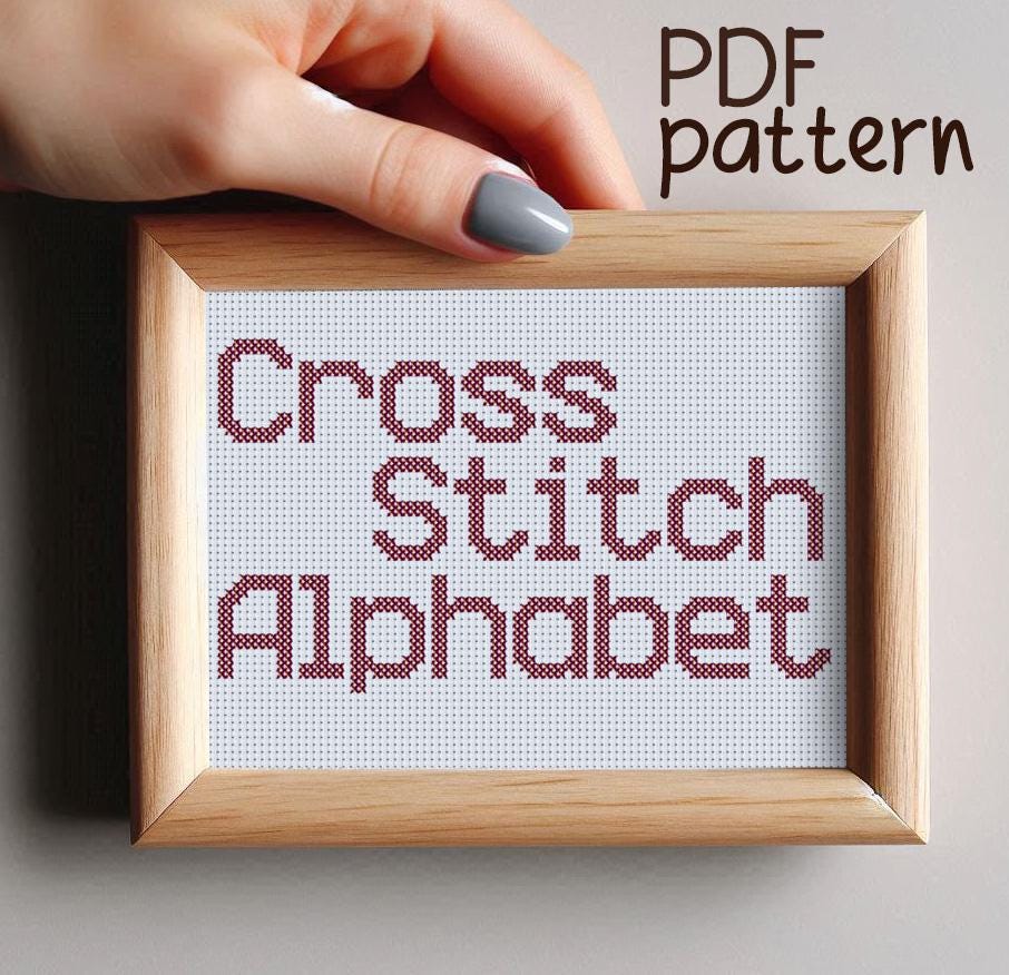 【希少！】Cross stitch letters BIBLE VALERIE LEJEUNE Cross Stitch Letters BIBLE Alphabet Design