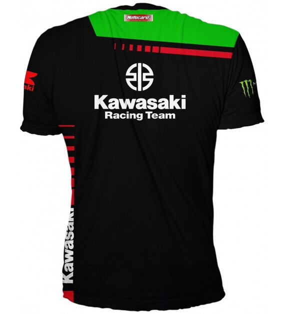Men's T-shirt Kawasaki Racing Team Motorsport Size S- 3XL/ 4073