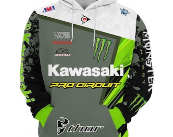 New Hoodie Kawasaki Pro Circuit Sweatshirts / S- 5XL 4089SsWw