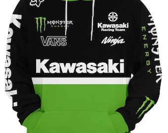 Kawasaki KZ1000R Eddie Lawson Replica 1981 - 1984 Inspired Hoodie