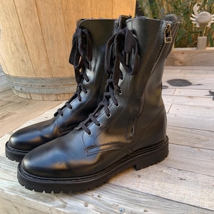 Zwarte leren brandwerende Rangers maat 45