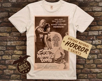 Curse of the Mummy's Tomb V4 horror movie poster vintage print Sand color all size S-5XL high quality print