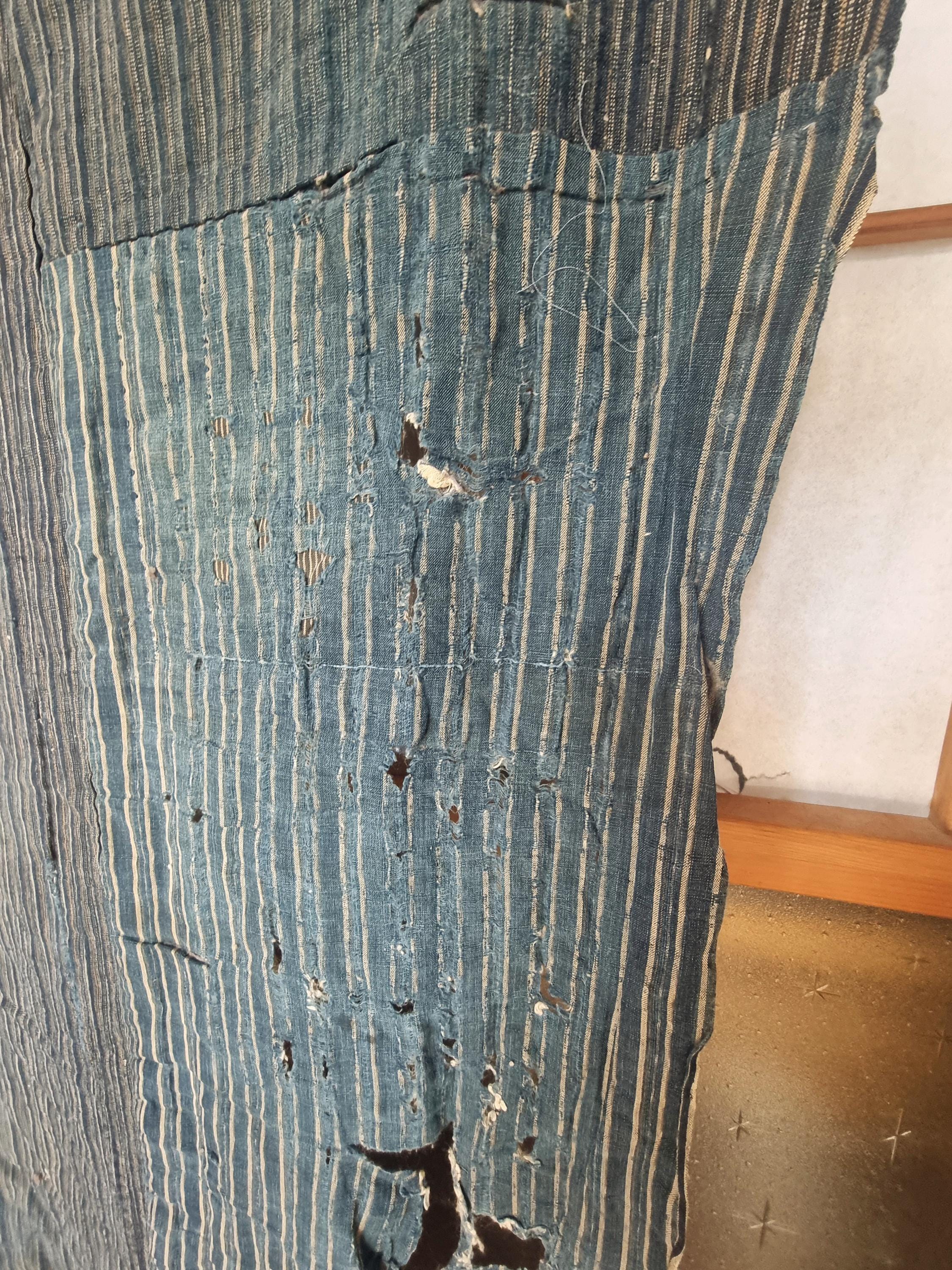 アートピース襤褸敷物　観賞用 boro japan vintage アートピース襤褸敷物 観賞用 boro japan vintage Antique Japanese