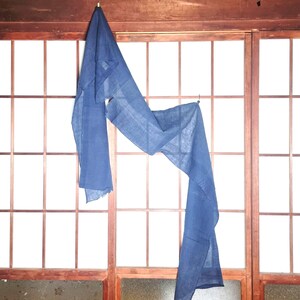 Boro Vintage Japanisches Antik-Textil (襤褸) | Indigo Sashiko Patchwork-Stoff | Einzigartiges Wandbild