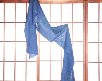Boro Vintage Japanese Antique Textile (襤褸) | Indigo Sashiko Patchwork Fabric | One-of-a-Kind Wall Art