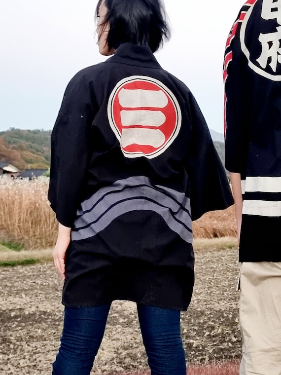 Boro Japanese Vintage Fire Fighter Authentic Jacket Boro Unisex 