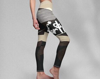 F*ck Earth Women's Cut & Sew Casual Athletic Viral Elastic Trendy Urban Casual Style Leggings. Amazing Style Everytime. Made With Love.