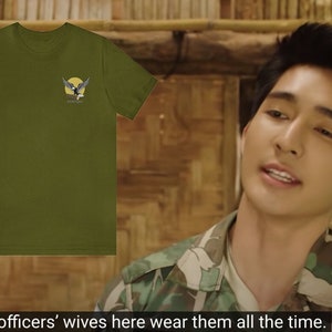 Thai OurSkyy2 Tale of Thousand Stars Forest Officer Shirt, Thai BL Series, bl drama, meme shirt, funny shirt, earthmixx, y2k, cosplay