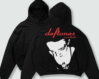 DEFTONES VINTAGE HOODIE, deftones hoodie, deftones, deftones sweatshirt, deftones shirt, deftones tee, around the fur, deftones vintage