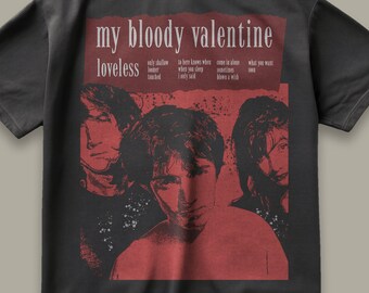 MY BLOODY VALENTINE tshirt, my bloody valentine shirt, my bloody valentine, my bloody valentine band, loveless my bloody valentine, loveless