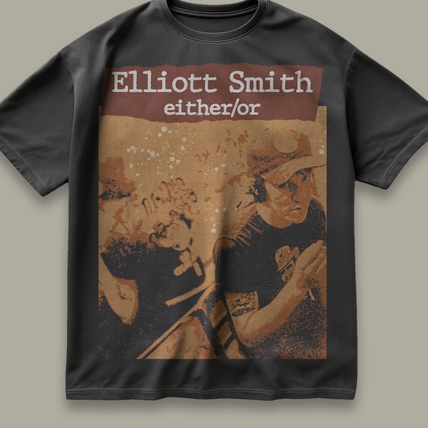 CAMICIA ELLIOTT SMITH, maglietta elliott smith, elliott smith, camicia elliot smith, elliot smith, elliott smith o, elliott smith merch