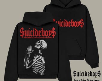 SUICIDEBOYS HOODIE, suicideboys, sweat à capuche g59, produits dérivés suicideboys, chemise suicideboys, g59, produits g59, chemise g59, maillot suicideboys, rétro, y2k