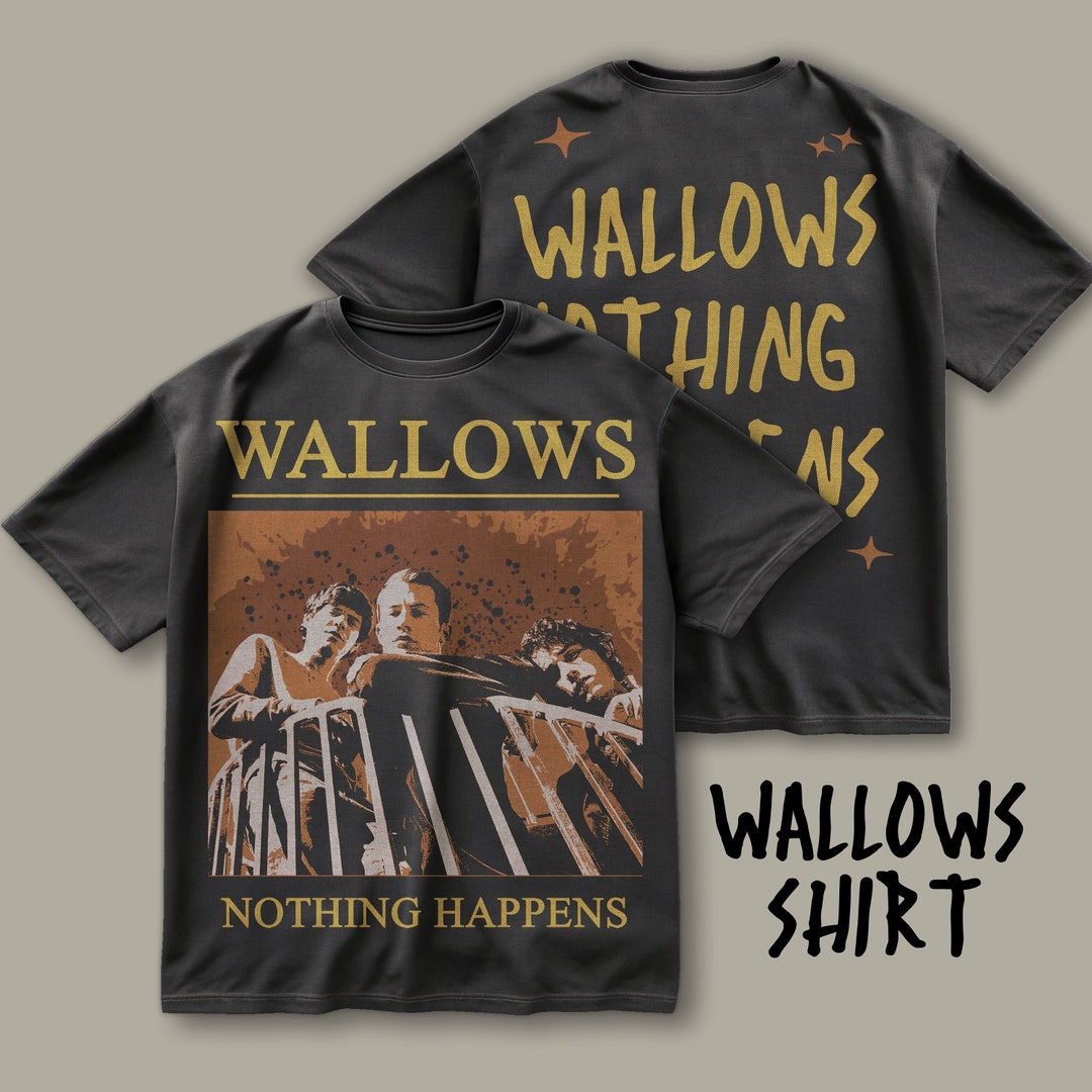 WALLOWS SHIRT, Wallows, Wallows Merch, Wallows Tshirt, Dylan Minnette