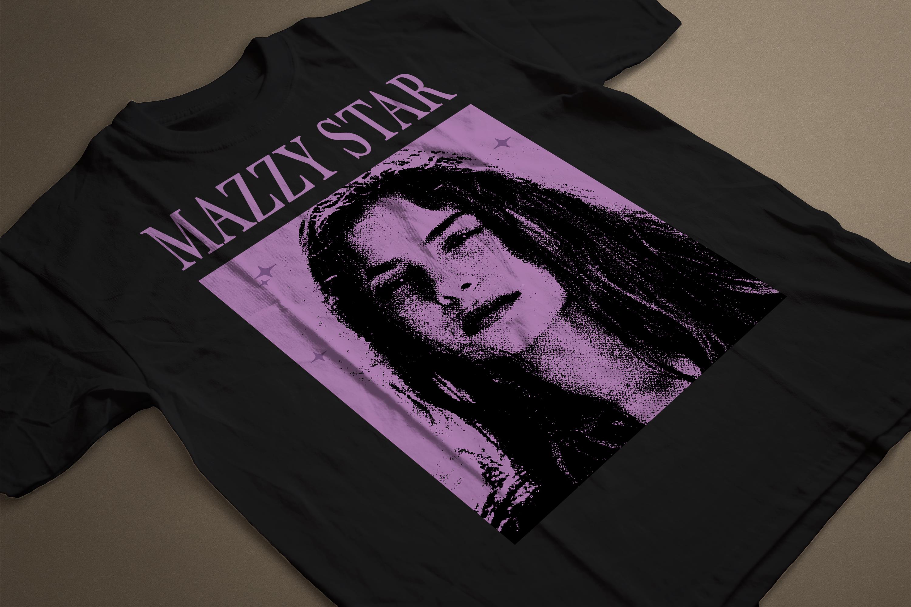 【HI FI FNK】Mazy Star Printed Top MAZZY STAR SHIRT, Mazzy Star, Mazzy Shirt, Mazzy Star Tshirt