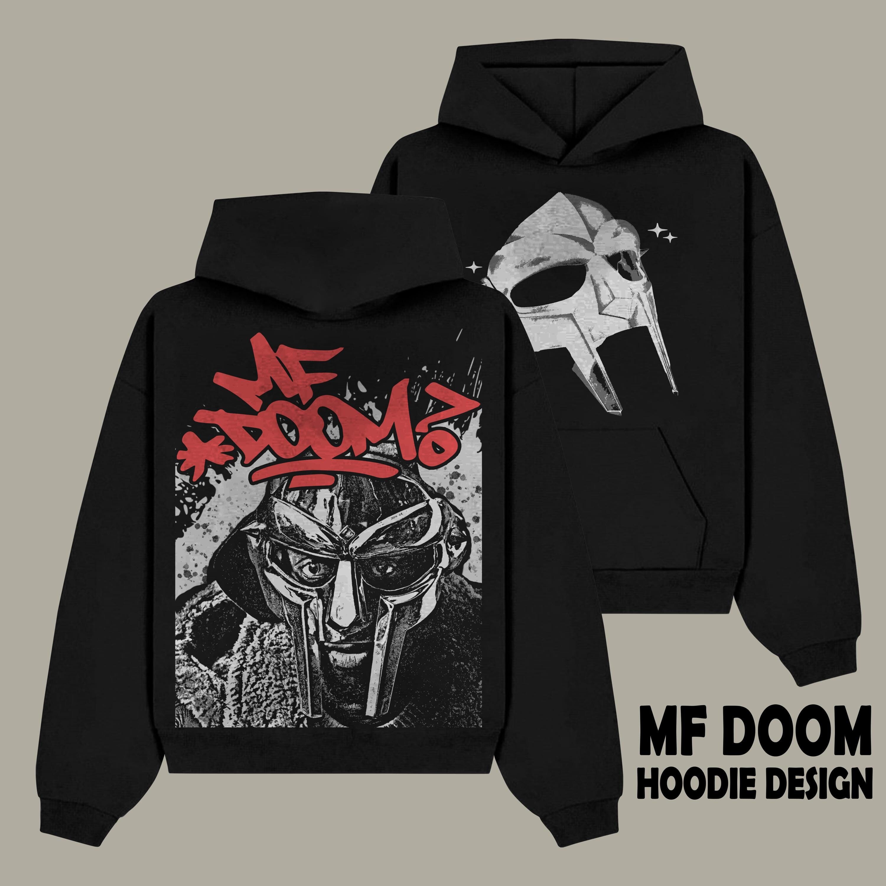 Mf Doom Hoodie - Etsy Mf Doom Hoodie - Etsy