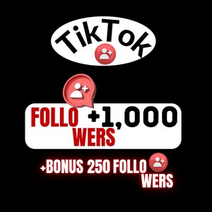 1000+Bonus250 Social Media tiktok Strengthening