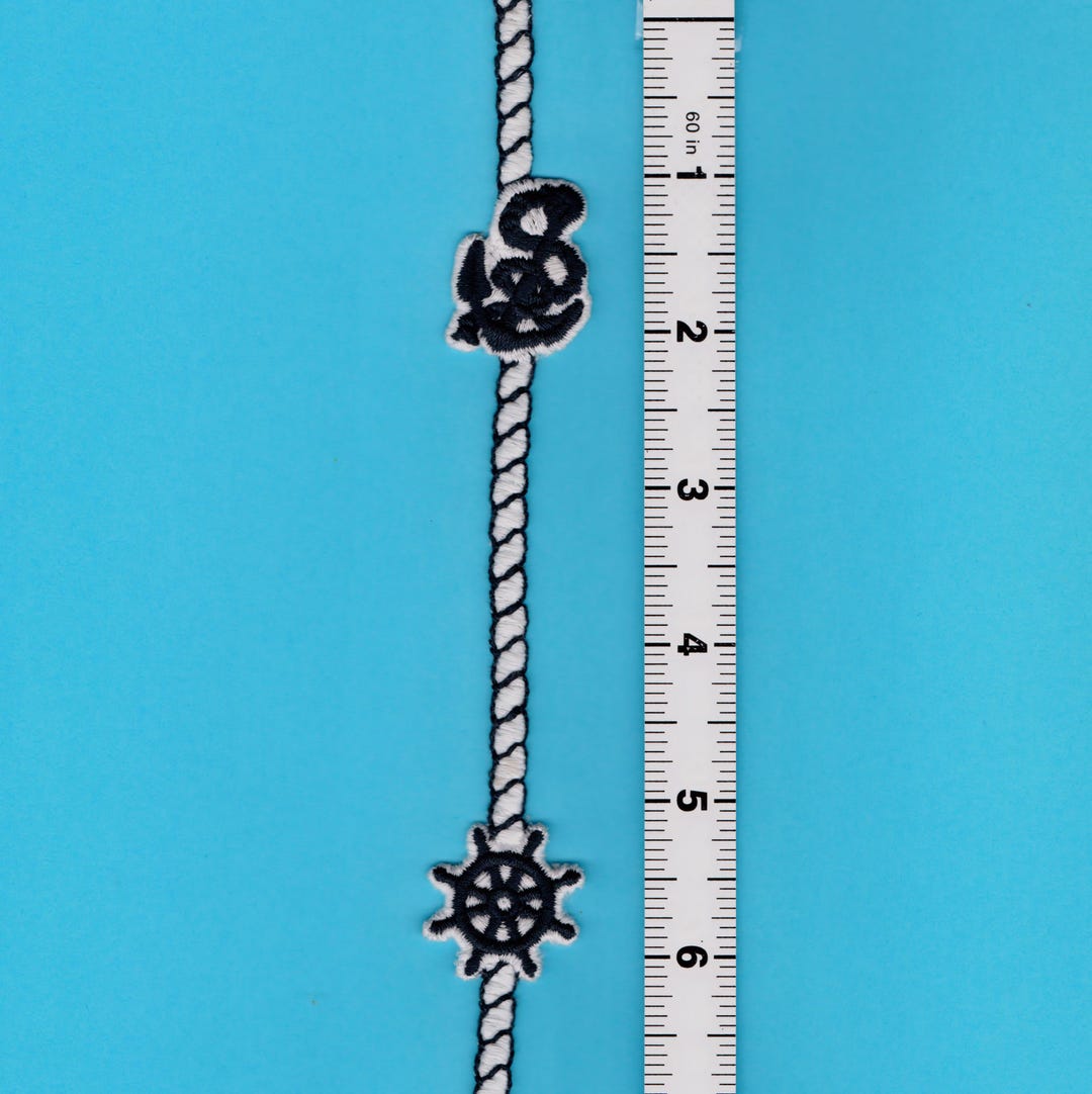 Maritime Ornamental Band With Anchor or Rudder Sailor's Delight Etsy