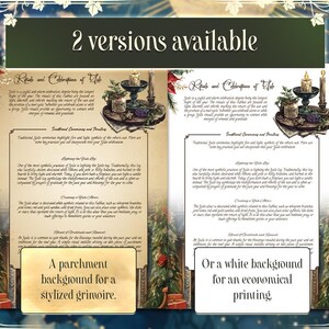 Yule Printable Grimoire - A Complete Guide to Celebrating the Winter ...