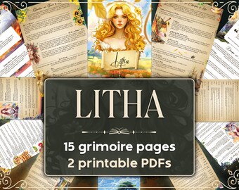 Litha Grimoire: Der komplette Begleiter durch den Sommersonnenwend-Sabbat