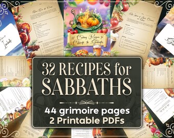 Sabbats Kitchen Grimoire: 32 Rezepte für die Sabbatküche